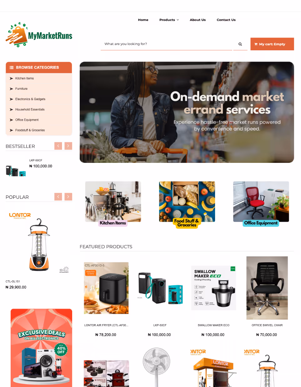 Home Appliances Store