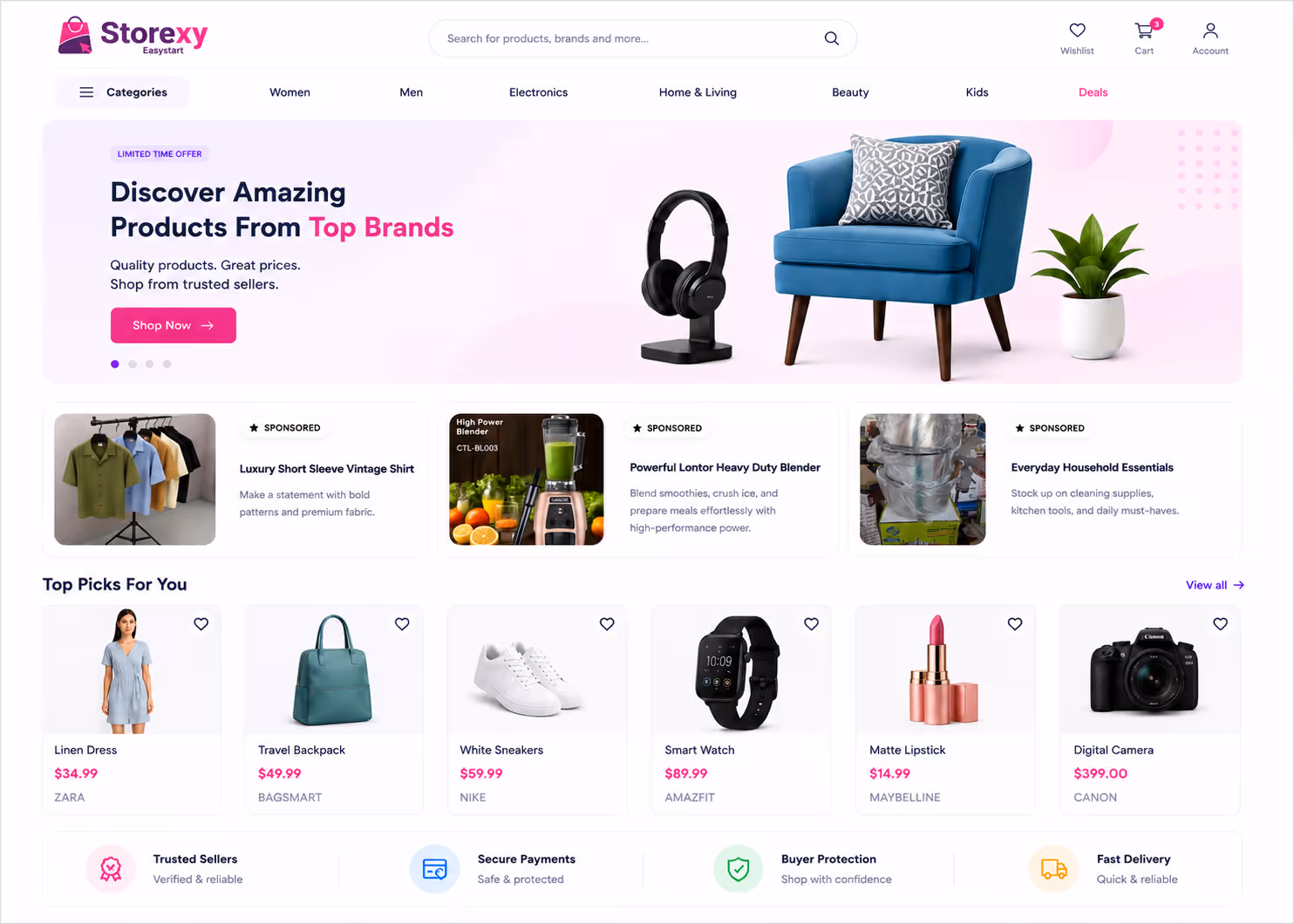 Storexy Marketplace