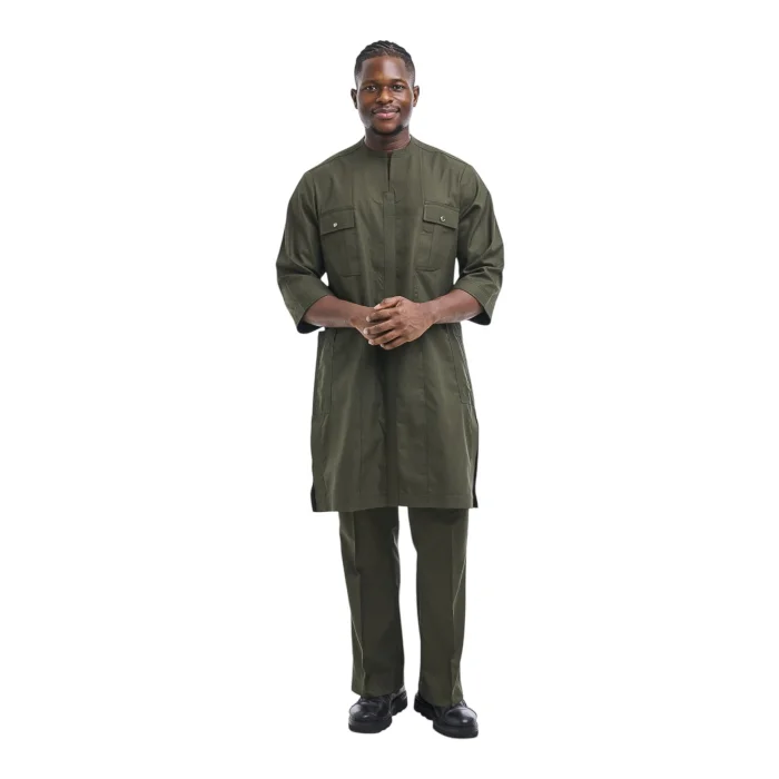 Brown Ankara Pants